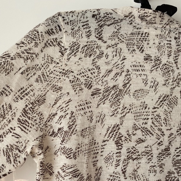 Coldwater Creek V Neck Cardigan Sweater M - Picture 6 of 8